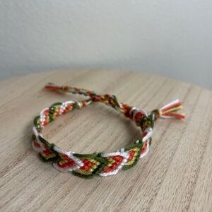 Bright‎ Olives Woven Bracelet